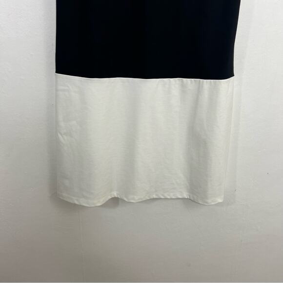 NWT Marie Hell Black White Tunic Shift Mini Mod Retro Dress Sustainable Small - Picture 6 of 12